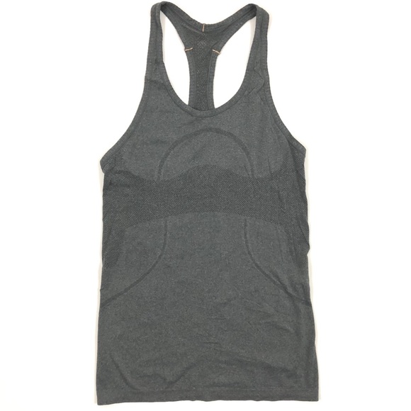 lululemon athletica Tops - Lululemon Gray Swiftly Tech Racerback tank